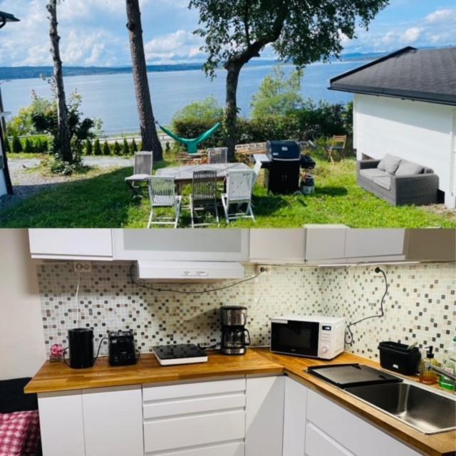 Nice Apartment With1 Bedroom Separate Living Room With A Sofa Bed And A Tiny Kitchen A Bathroom Located In Nordstrand Near By The Sea For 3 Guests With A Garden And Grill 5 Extra Guests With Extra Cost In The Cabin With Sea View Just Outside The Apar Oslo Bagian luar foto