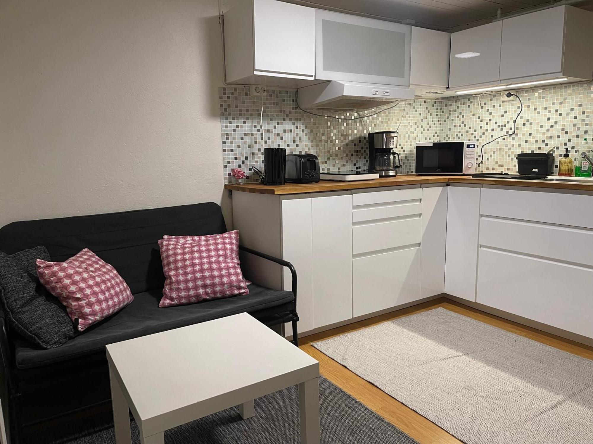 Nice Apartment With1 Bedroom Separate Living Room With A Sofa Bed And A Tiny Kitchen A Bathroom Located In Nordstrand Near By The Sea For 3 Guests With A Garden And Grill 5 Extra Guests With Extra Cost In The Cabin With Sea View Just Outside The Apar Oslo Bagian luar foto